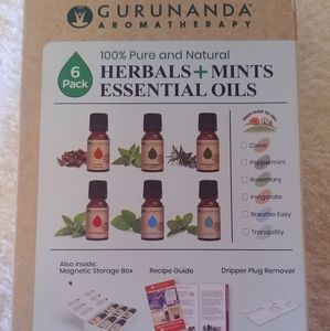 Gurunanda Essential oils 6pk